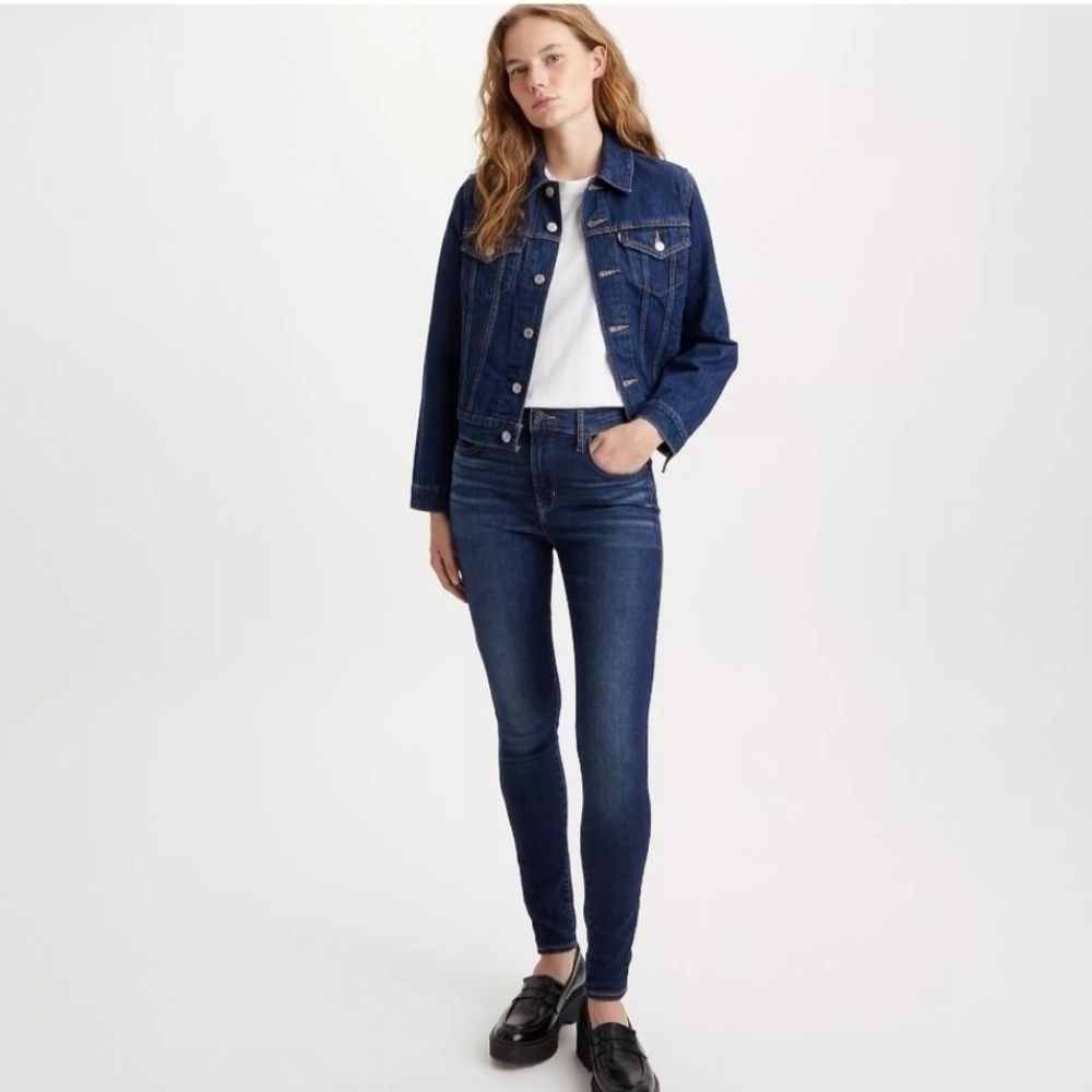 Levis' sculpt high rise super skinny size 0 W25 L30